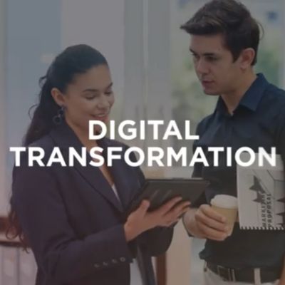 Team discussing Digital Strategy vs Digital Transformation