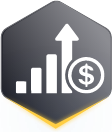 Revenue growth icon